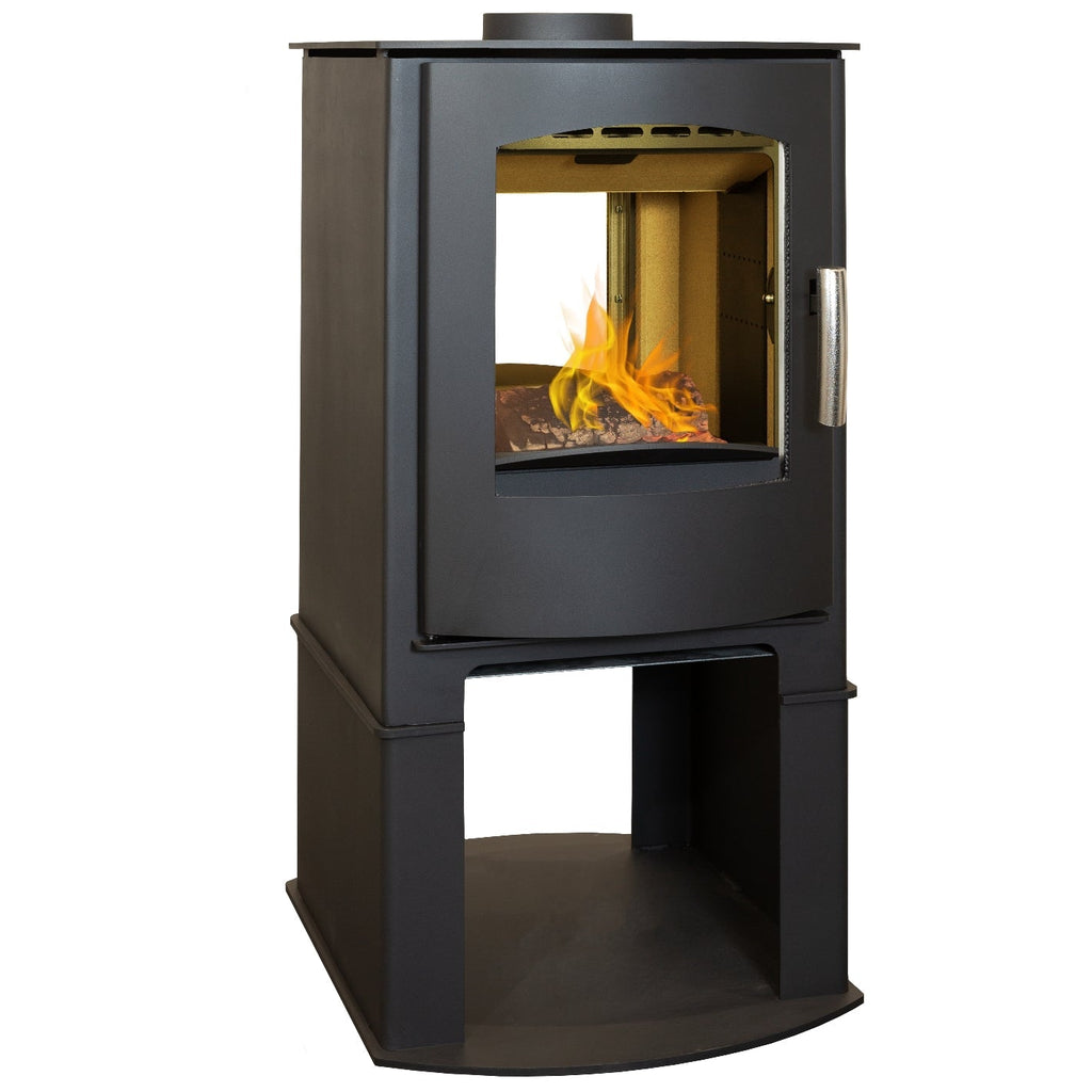 Mendip Churchill Double Sided Free Standing with log store