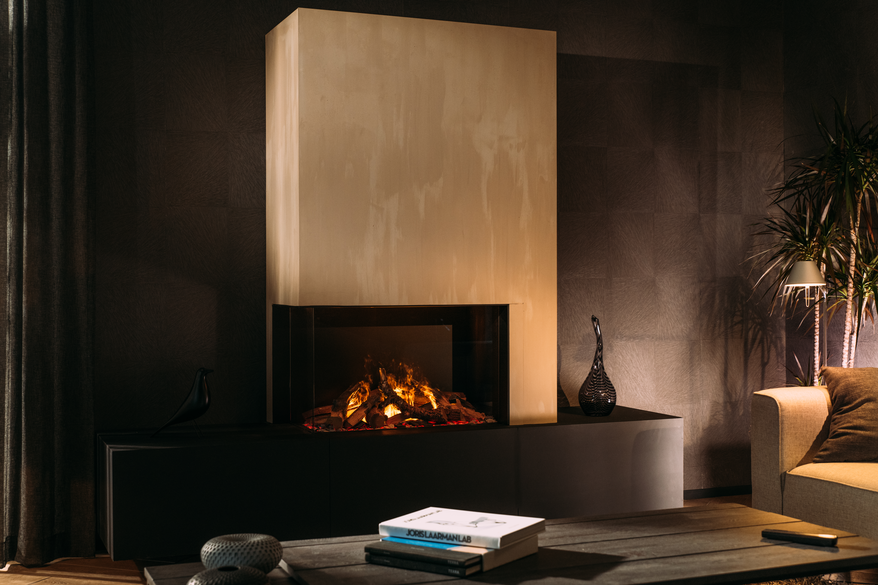 Faber e-MatriX Mood 800/500-IIL top/bottom Light,Black Steel / 5cm Frame