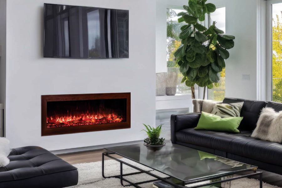 Elcofire Sol 1300 3 Sided Electric Fire