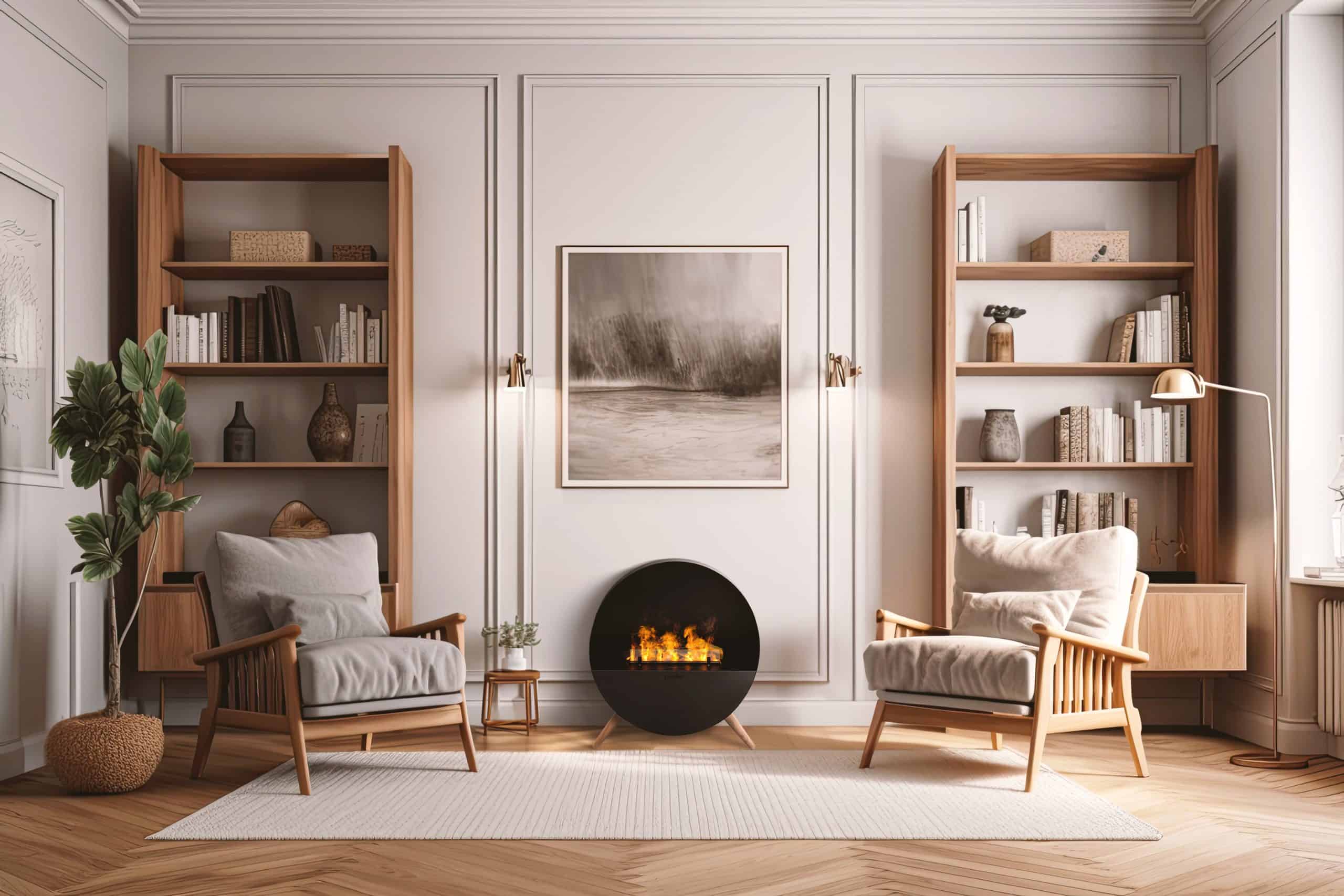 Planika Misty (Bubble) Electric Freestanding Fire