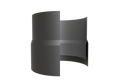 Dik Geurts Connection pipe dark anthracite