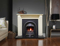 54" Munich  Ivory Pearl Fireplace