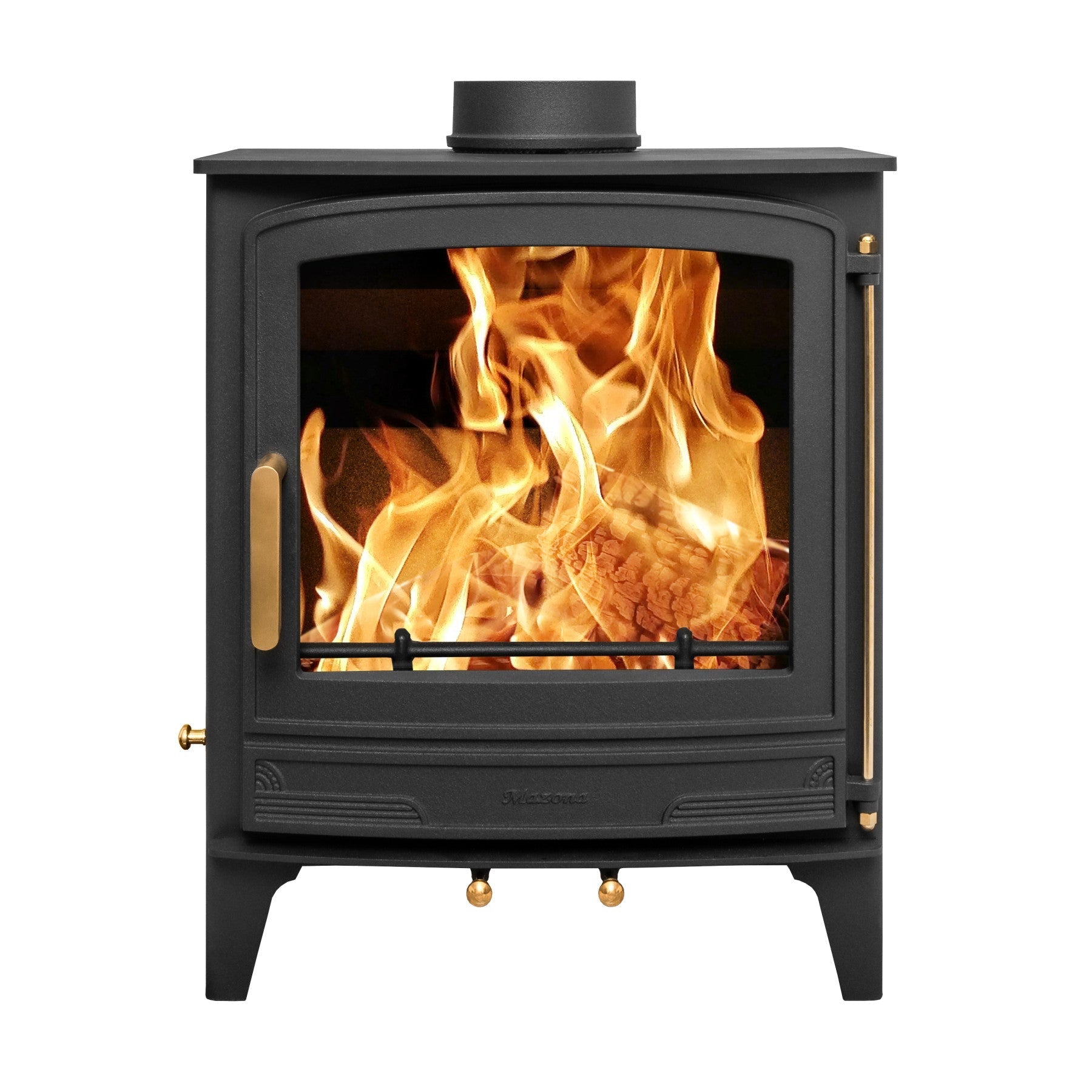 Mazona Wicklow 5kW Widescreen Eco Freestanding Stove