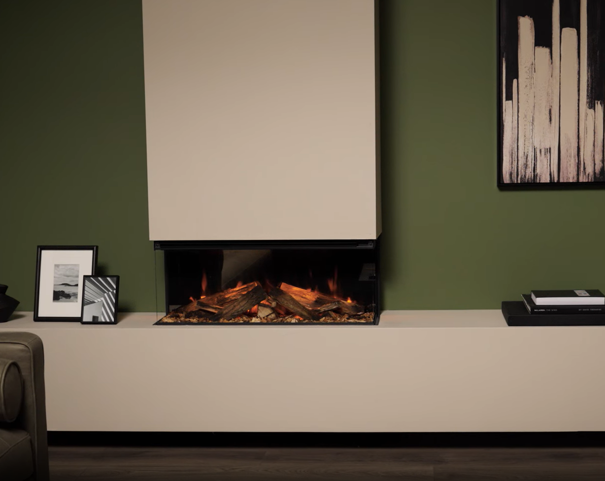 British Fires, Forest 870 with Deluxe Log Set