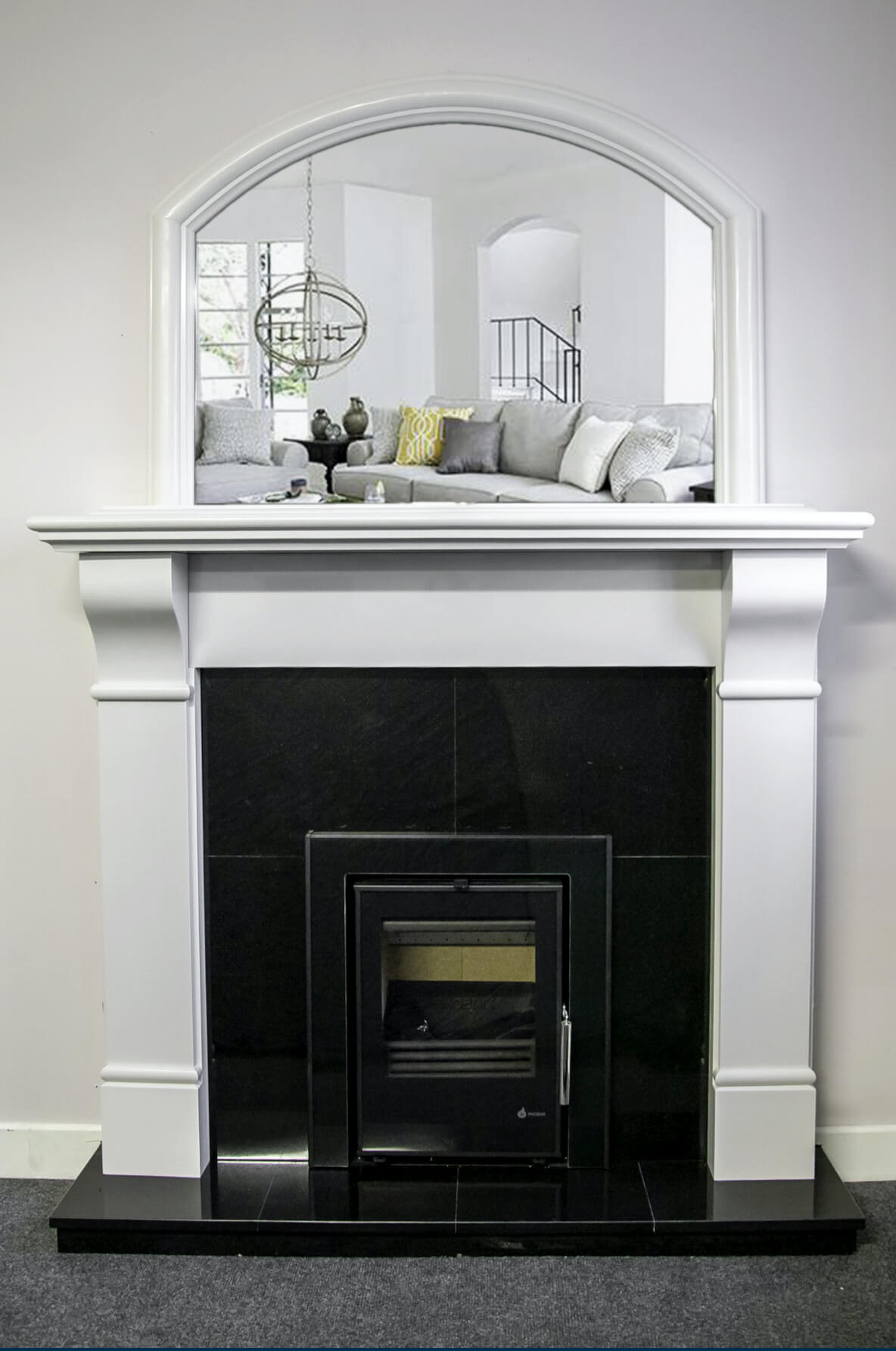 Phoenix Sapphire 6kw Cassette Stove 3 sided