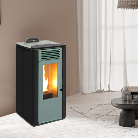 ARTEL KRONE ROMA 8KW BLACK PELLET STOVE