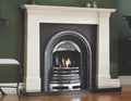48" Oslo  Ivory Pearl Fireplace
