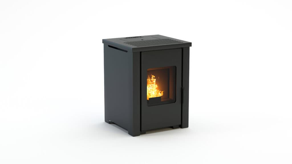 Duroflame Jurre T2 Pellet Stove Black