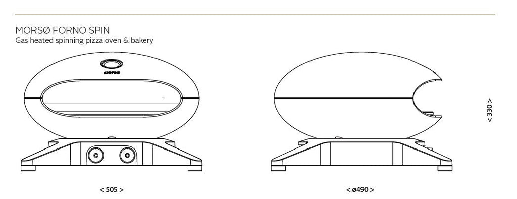 Morso  Spin Pizza Oven