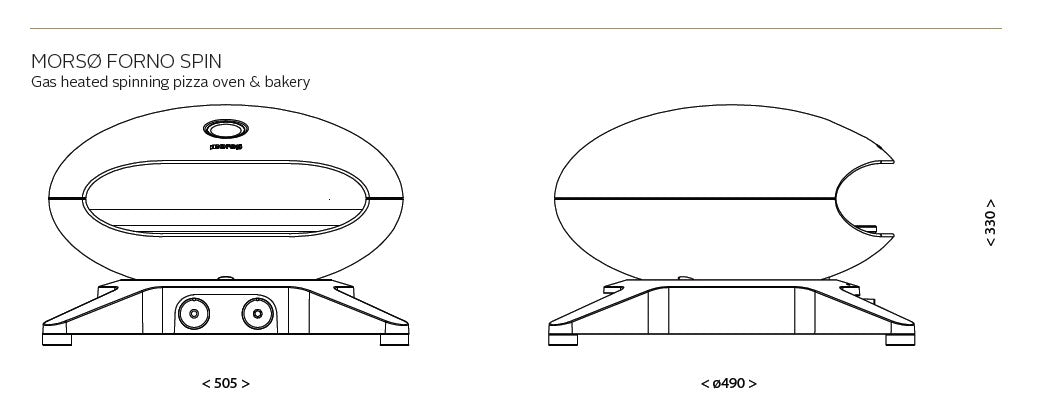 Morso  Spin Pizza Oven