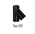 Solinox 150 Twin Wall Black 135 DEGREE TEE