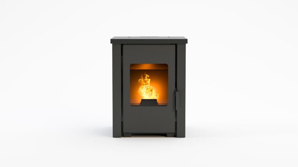 Duroflame Jurre T2 Pellet Stove Black