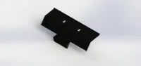 Baffle - Faro 600 ( Inside Small ) Stainless Steel - BF044A