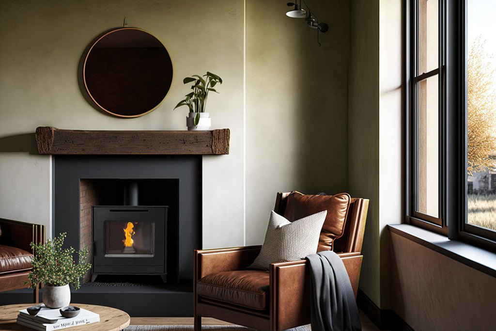 Elcofire Strata 16kw Freestanding Pellet Boiler Stove