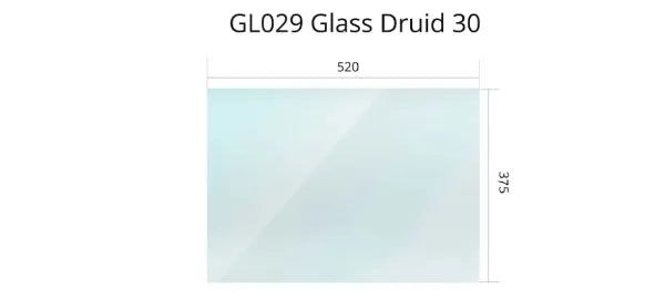 Druid 30kw Freestanding Boiler Stove Glass Replacement