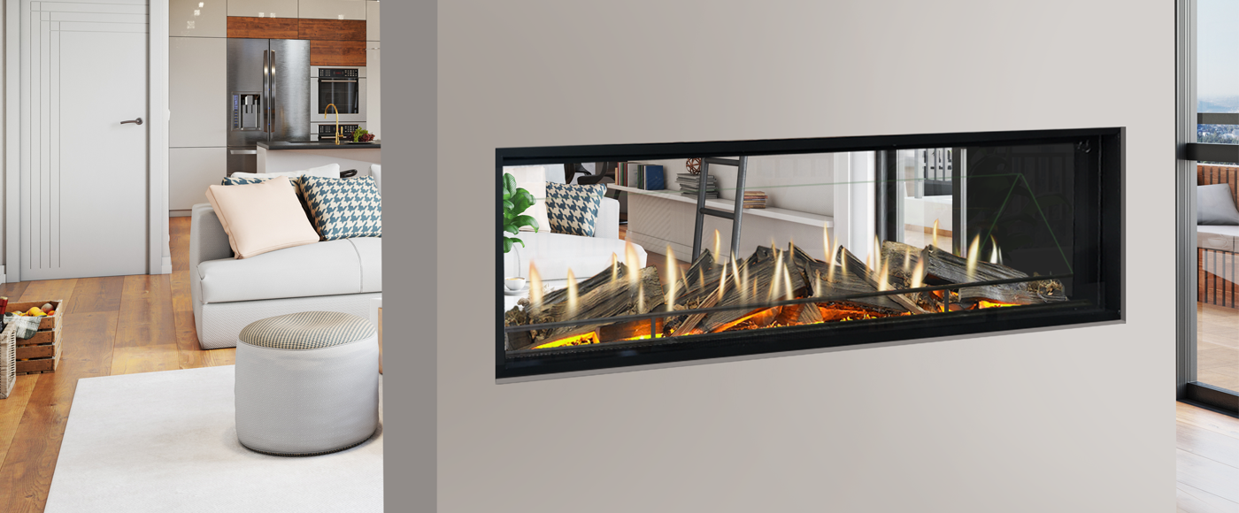 Evonic Octane 1500 Double Sided Electric Fire