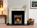 54" William Ivory Pearl Fireplace