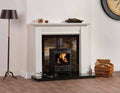 54" Cologne  Perla White Fireplace