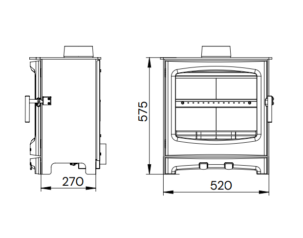 Elcofire Terra Freestanding Stove