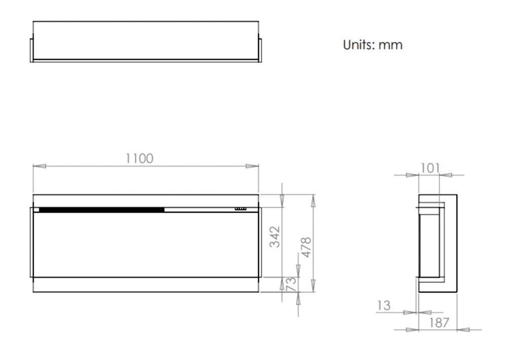 Infinity iRange i1100e Slimline