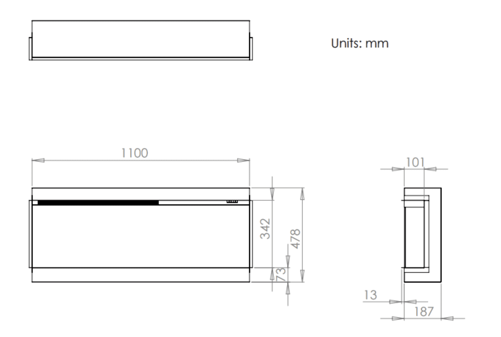 Infinity iRange i1100e Slimline