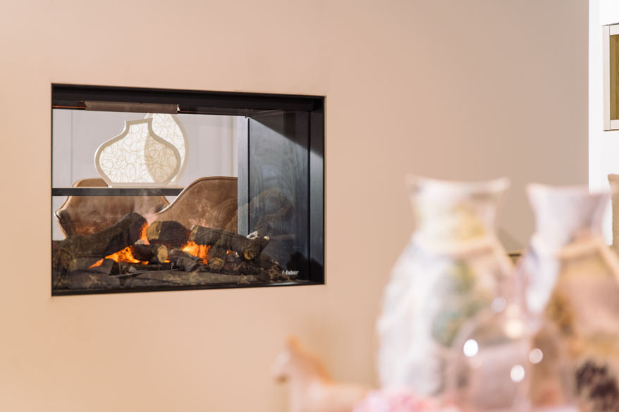 Faber e-MatriX Mood Heat 800/500-STBlack Steel / 5cm Frame