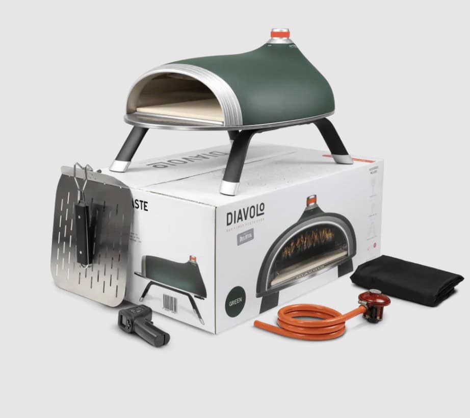 Diavolo Pizza Oven - Green Gas Fired