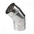 6" 0-90 Degree SS ADJ Flue Pipe (MI System 1)