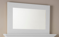 Polar white Square Overmantle