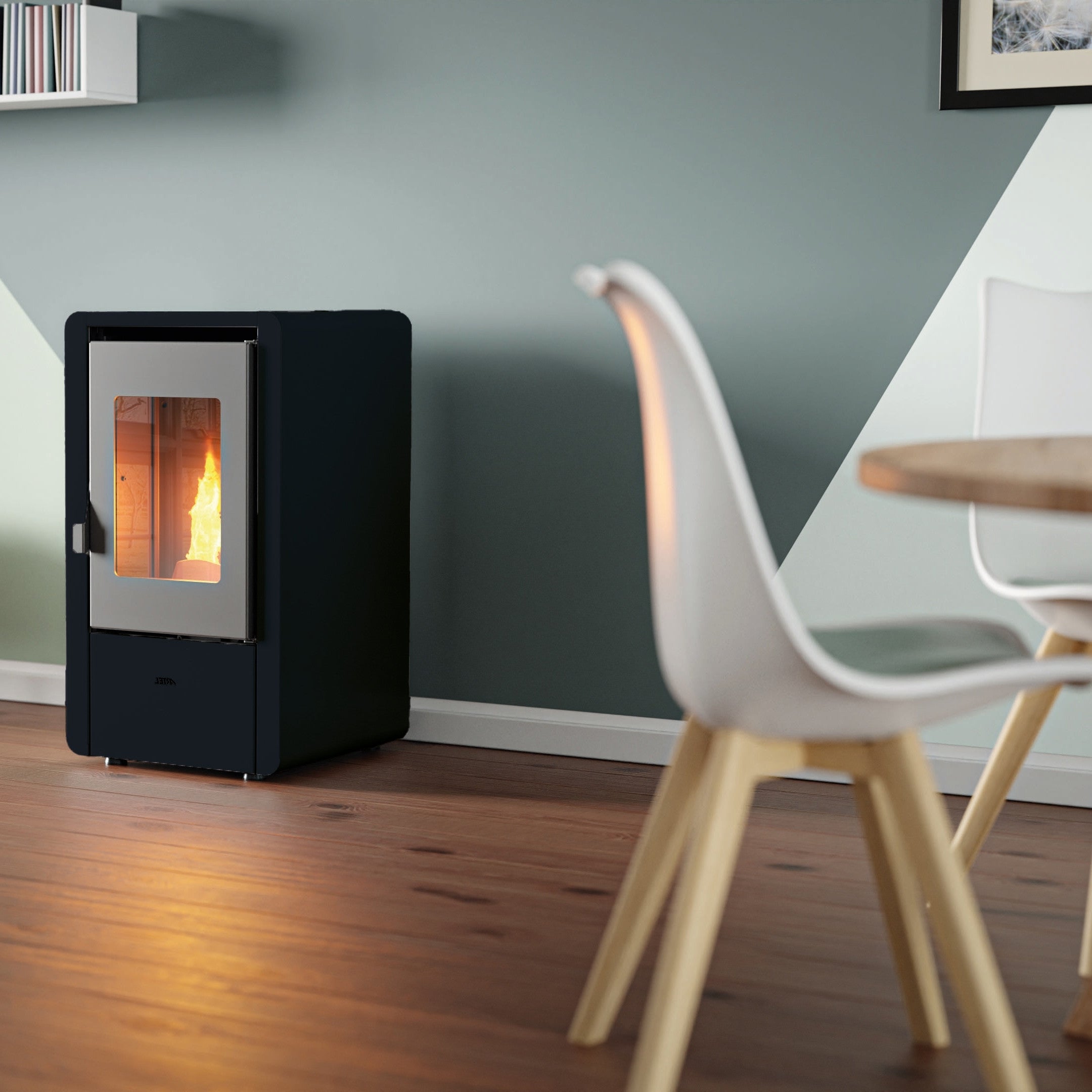 ARTEL PETIT 6KW BLACK PELLET STOVE