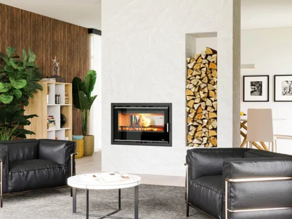 Henley Portimao 900 Double Side 9kW Wood Burning