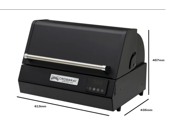 Crossray eXtreme Infared Portable Electric BBQ with Trolly