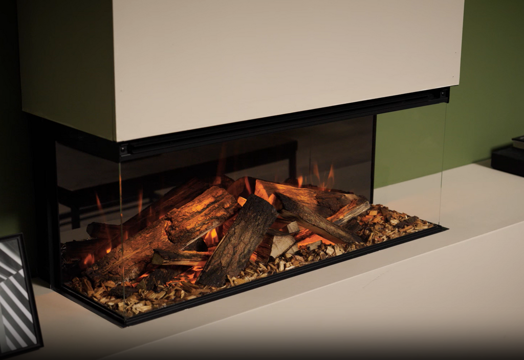 British Fires, Forest 870 with Deluxe Log Set
