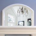 Marble Acrh Overmantle Ivory Cream