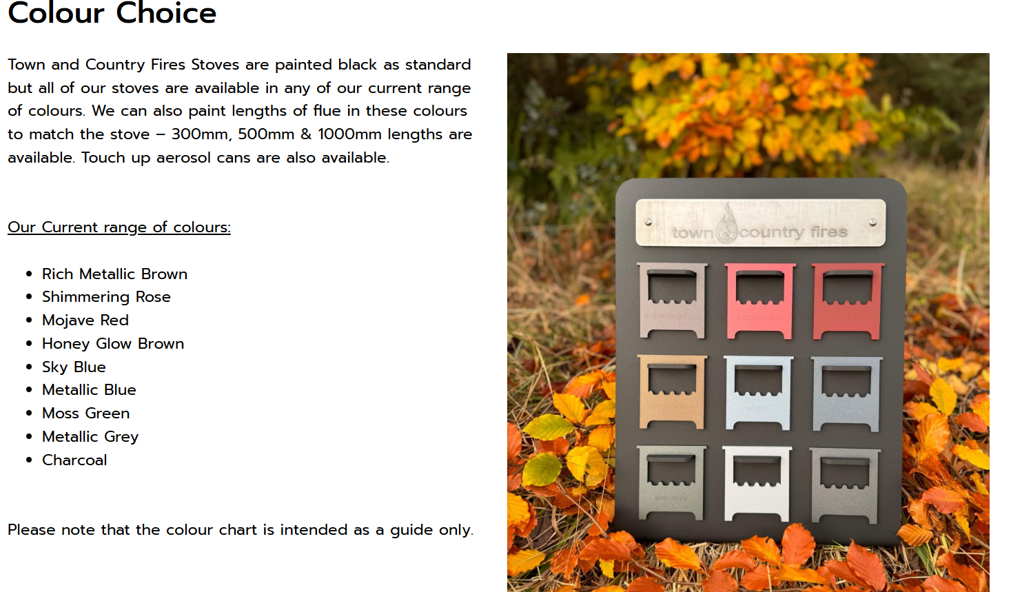 Town and Country  Bransdale Smoke Control Eco