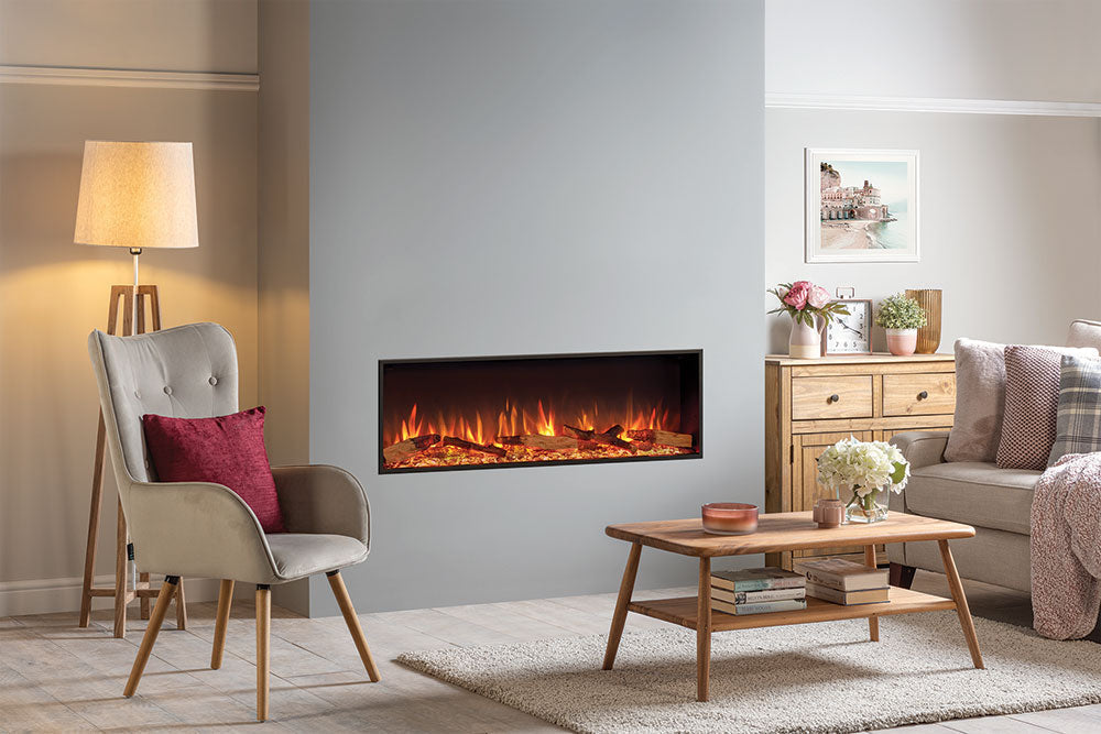 Gazco eStudio 105R Inset Electric Fire Log Effect