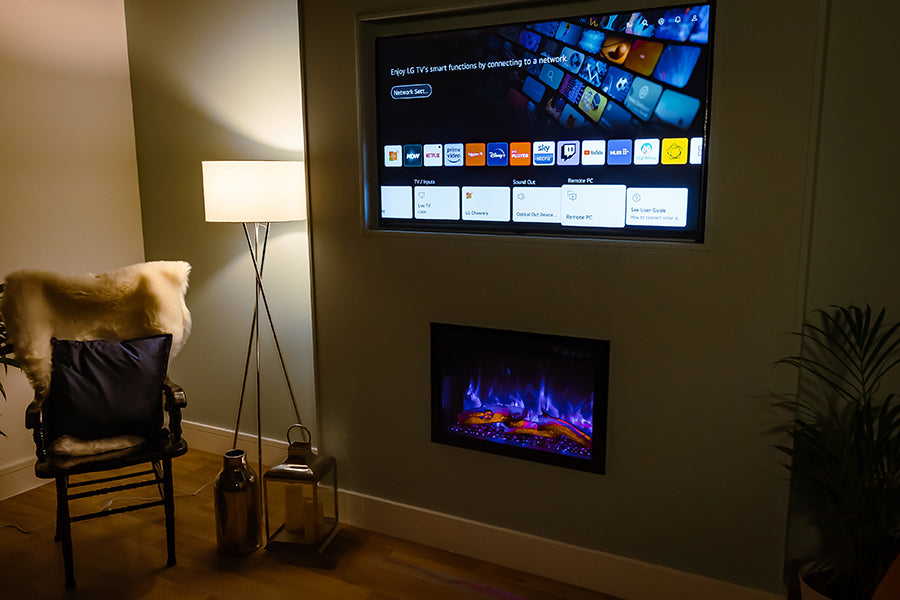 Elcofire Motion 700mm Electric Fire