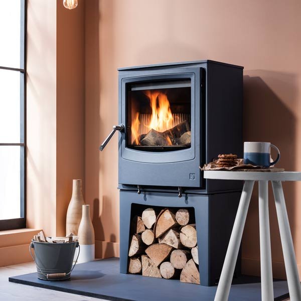 Arada Farringdon Small Black Eco 5KW Stove