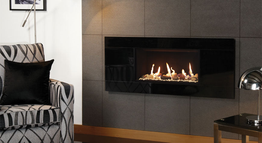 Gazco Studio 1 Glass Fronted Gas Fire Natural gas Balanced Flue