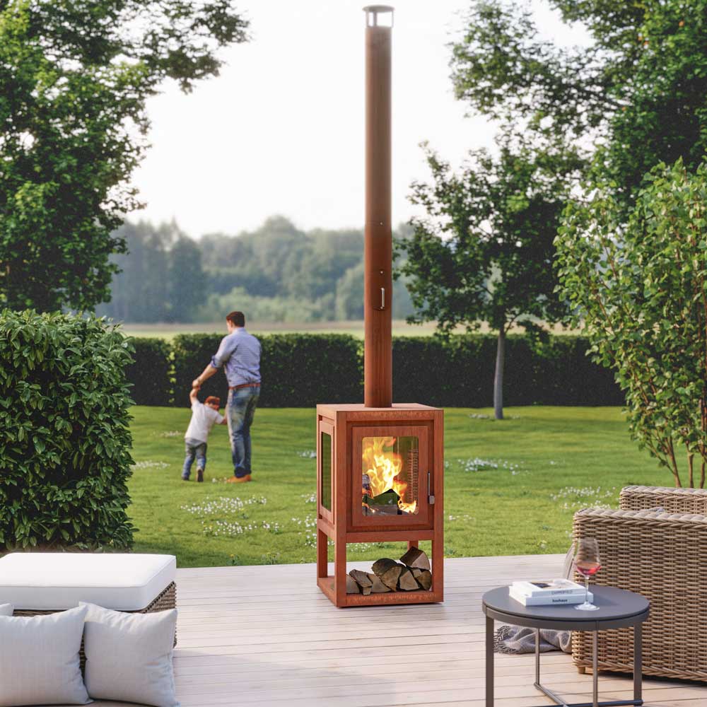Thor D12 outdoor stove  *w/ Pipe Set