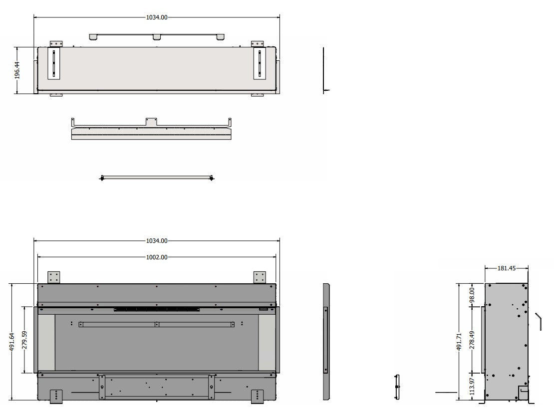 Evonic Halo 1000Sl / Alente Built In Fire