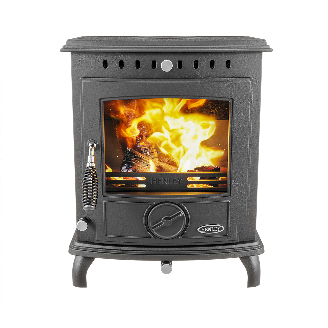 Henley Aran Eco 5KW Matt Black