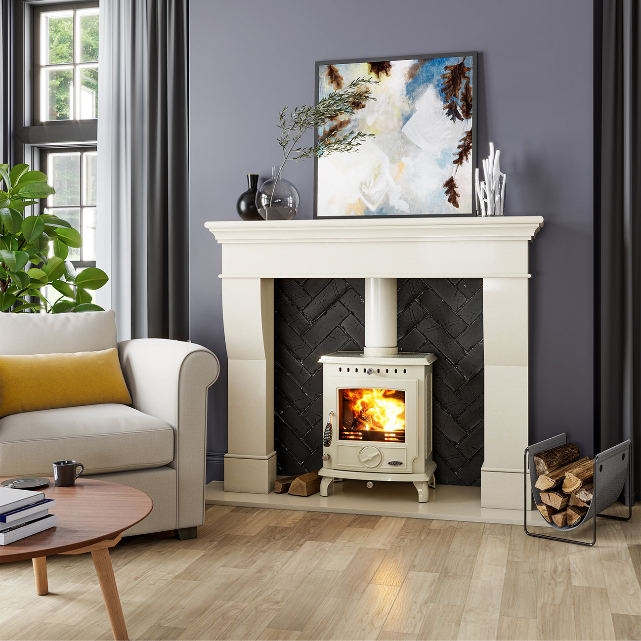 Henley Aran Eco 5KW Cream Enamel