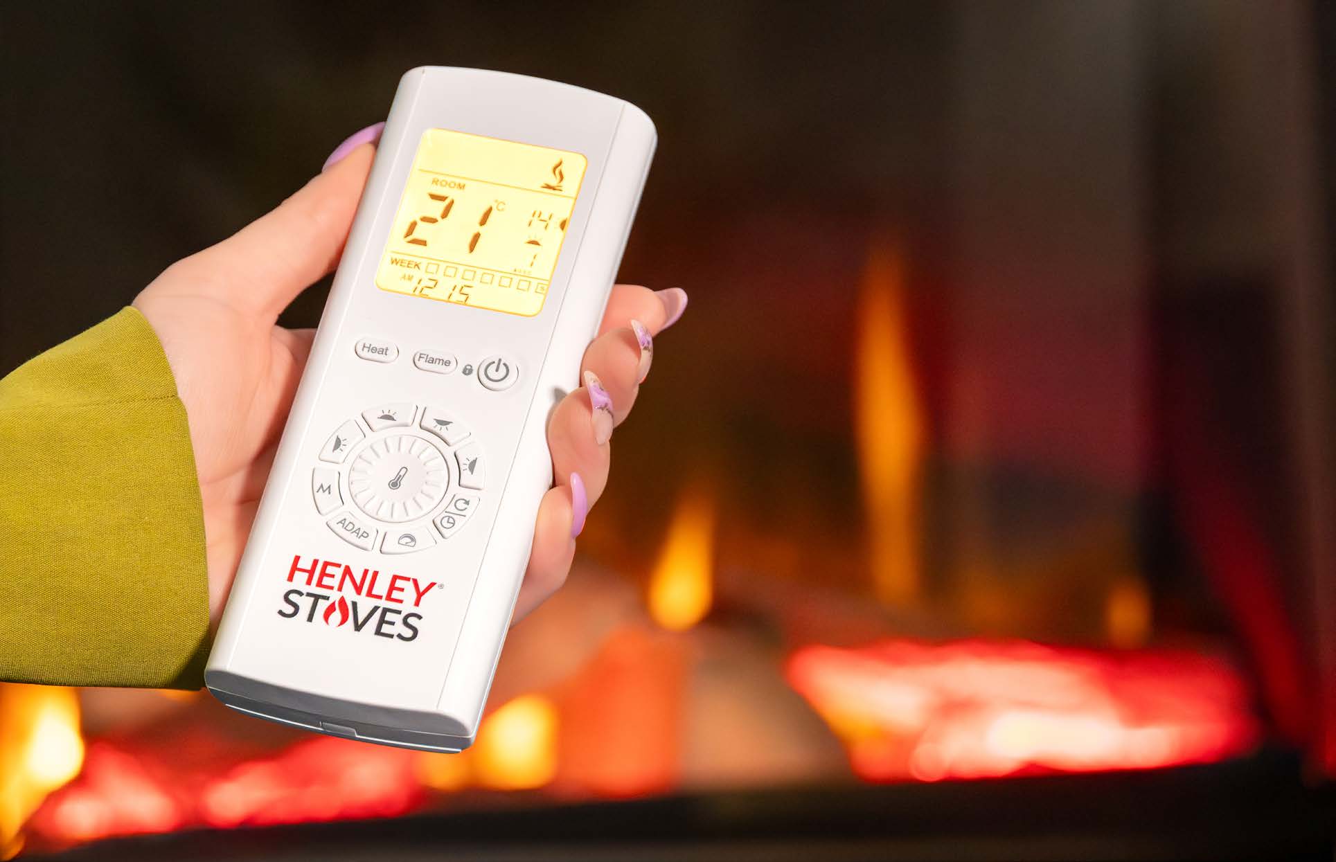 Henley AURORA 750 Electric Fire Fire with Exclusive Log Set