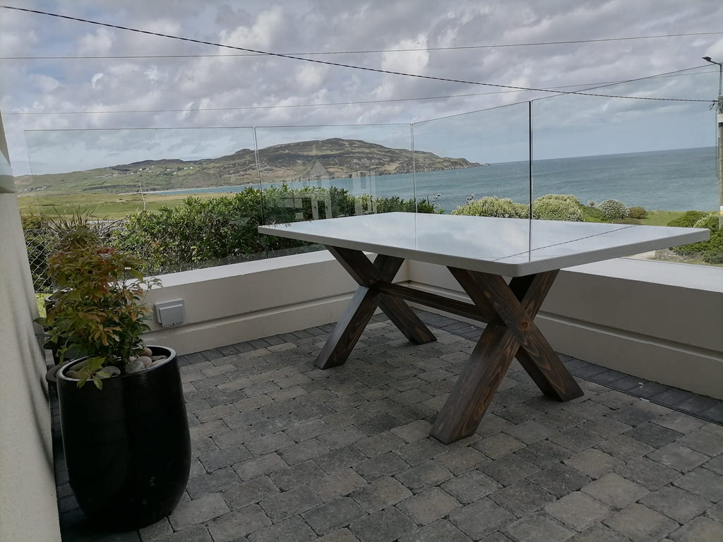 Bespoke Garden Table Made in House
