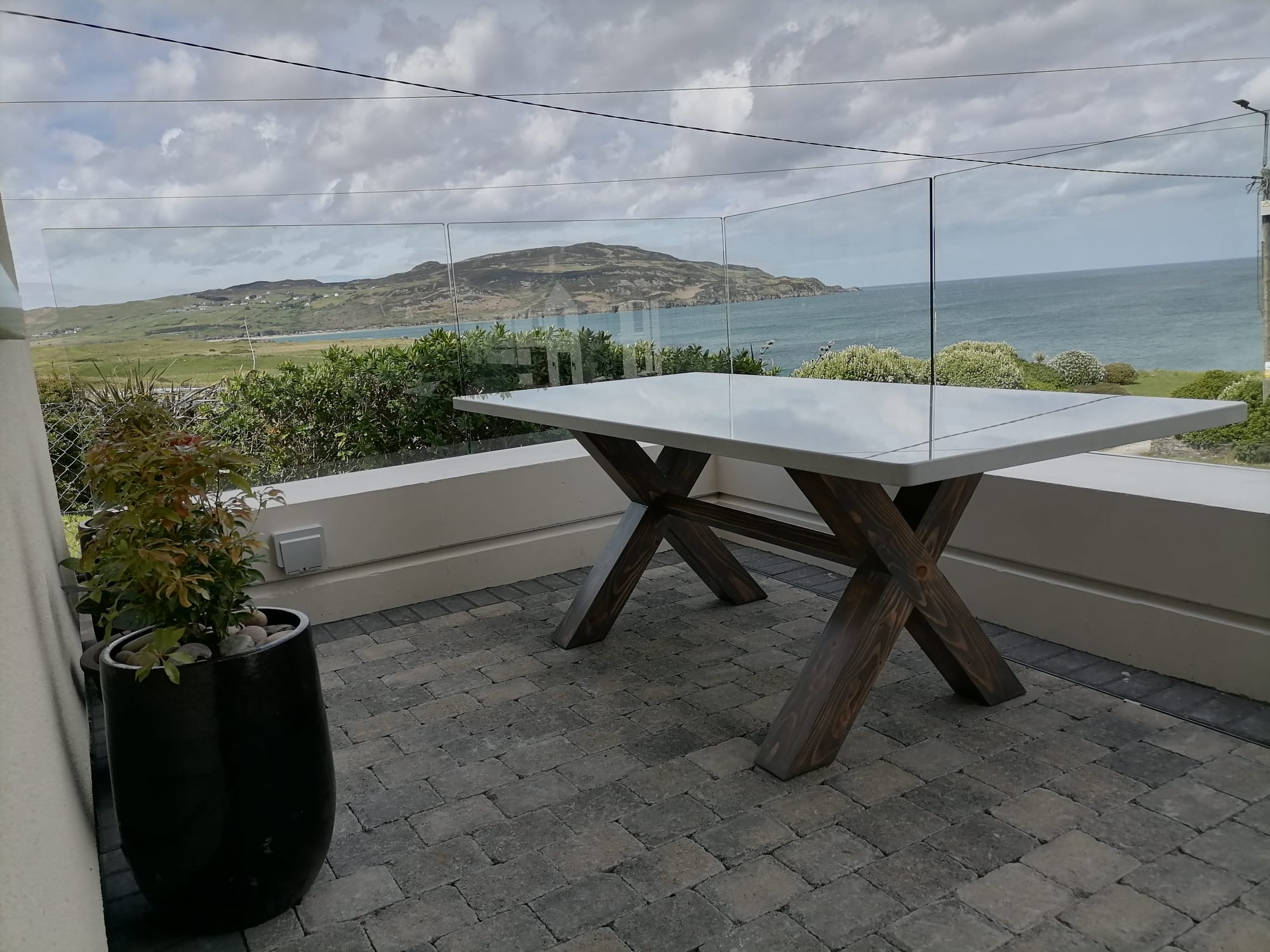Bespoke Garden Table Made in House