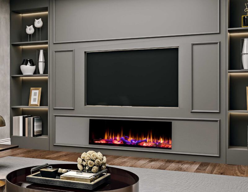 Iconic 1250 electric fire