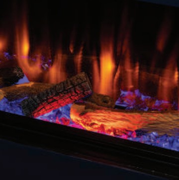 Iconic 1250 electric fire