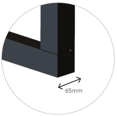 Elcofire Lima 7, 3 Sided Deep Frame