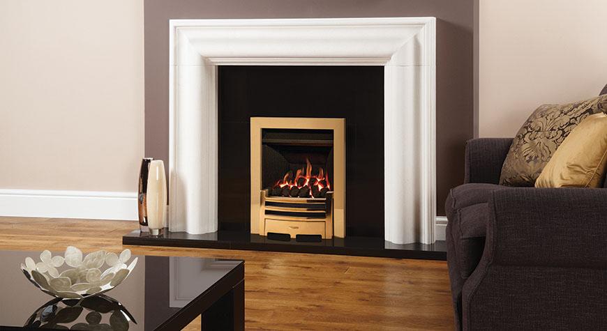 Gazco Logic HE Arts, LPG, Conventional Flue, Logs